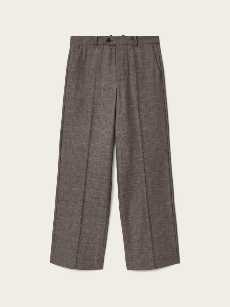 AllSaints Brown Clover Trousers - Image 6 of 6