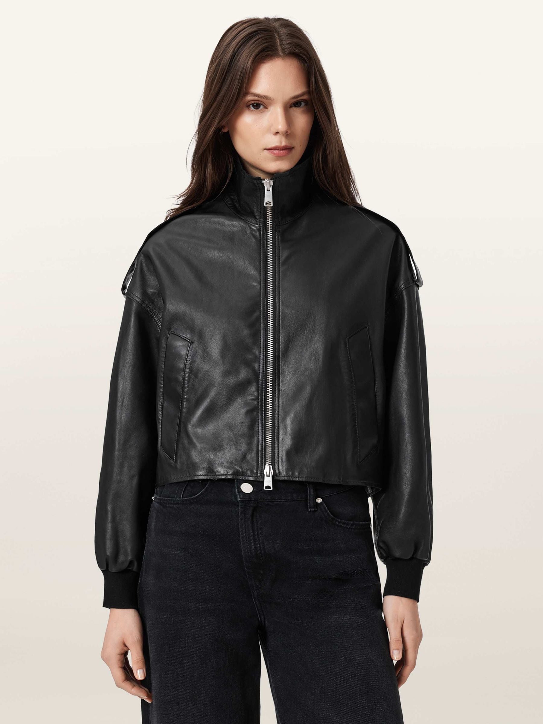 Buy AllSaints Black Lowden Jacket from Next USA