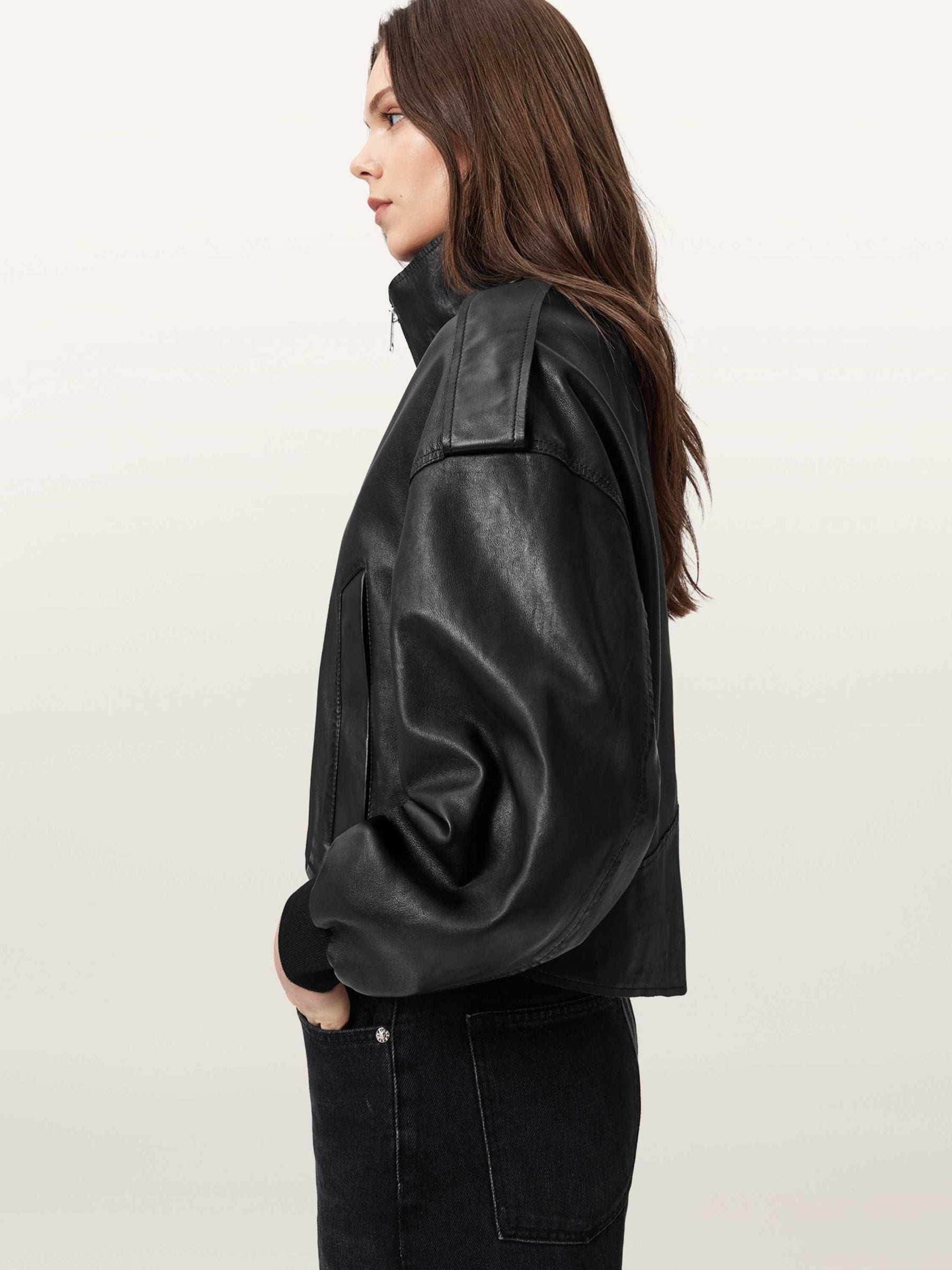 Buy AllSaints Black Lowden Jacket from Next USA