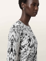 AllSaints White Anouk Cardigan - Image 3 of 7