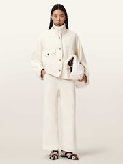 AllSaints White Tay Carpenter Jeans - Image 5 of 7