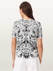 AllSaints White Anouk T-Shirt - Image 3 of 7
