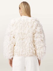 AllSaints White Elias Jacket - Image 4 of 8