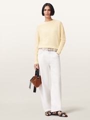 AllSaints Yellow Rebel Jumper - Image 5 of 7