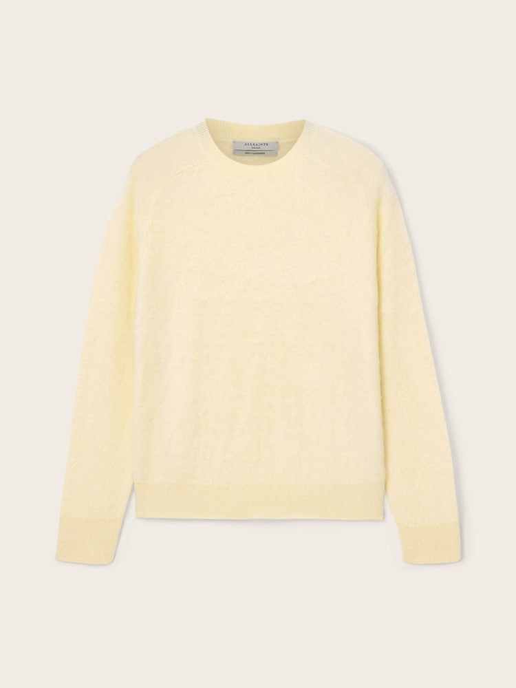 AllSaints Yellow Rebel Jumper - Image 7 of 7 AllSaints Yellow Rebel Jumper - Image 7 of 7