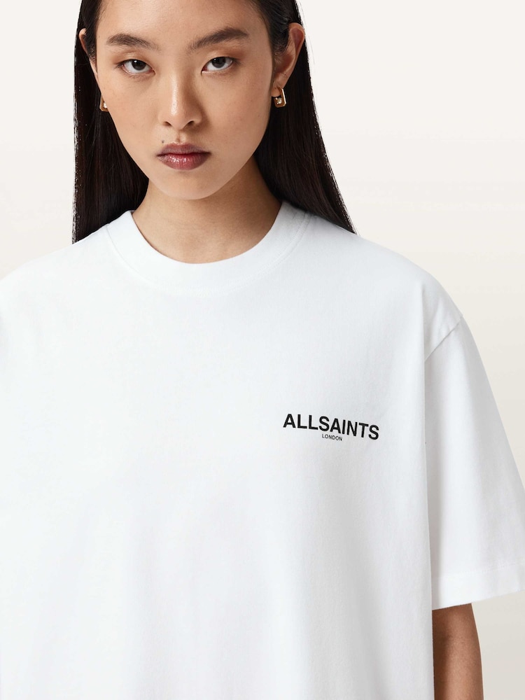 all saints benno t shirt dress ALLSAINTS Benno Lin Stripe 2-in-1 T-Shirt Dress