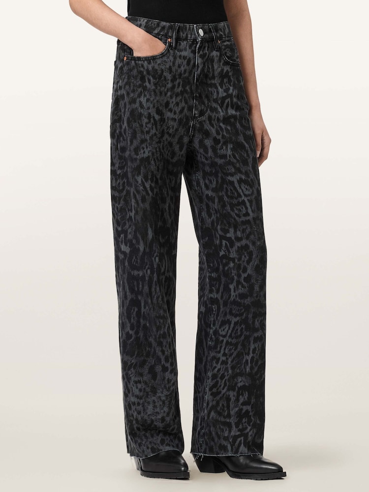 AllSaints Black Blake Jeans - Image 1 of 8 AllSaints Black Blake Jeans - Image 1 of 8