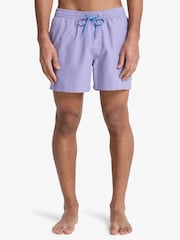 Quiksilver Lilac Purple Everyday Volley 15" Logo Swim Shorts - Image 1 of 8