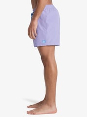 Quiksilver Lilac Purple Everyday Volley 15" Logo Swim Shorts - Image 3 of 8
