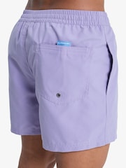 Quiksilver Lilac Purple Everyday Volley 15" Logo Swim Shorts - Image 5 of 8