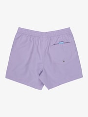 Quiksilver Lilac Purple Everyday Volley 15" Logo Swim Shorts - Image 8 of 8