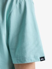 Quiksilver EVO Learning From Nature Palm Tree Backprint Graphic Short Sleeve T-Shirt - Imaginea 5 din 8