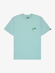 Quiksilver EVO Learning From Nature Palm Tree Backprint Graphic Short Sleeve T-Shirt - Imaginea 7 din 8