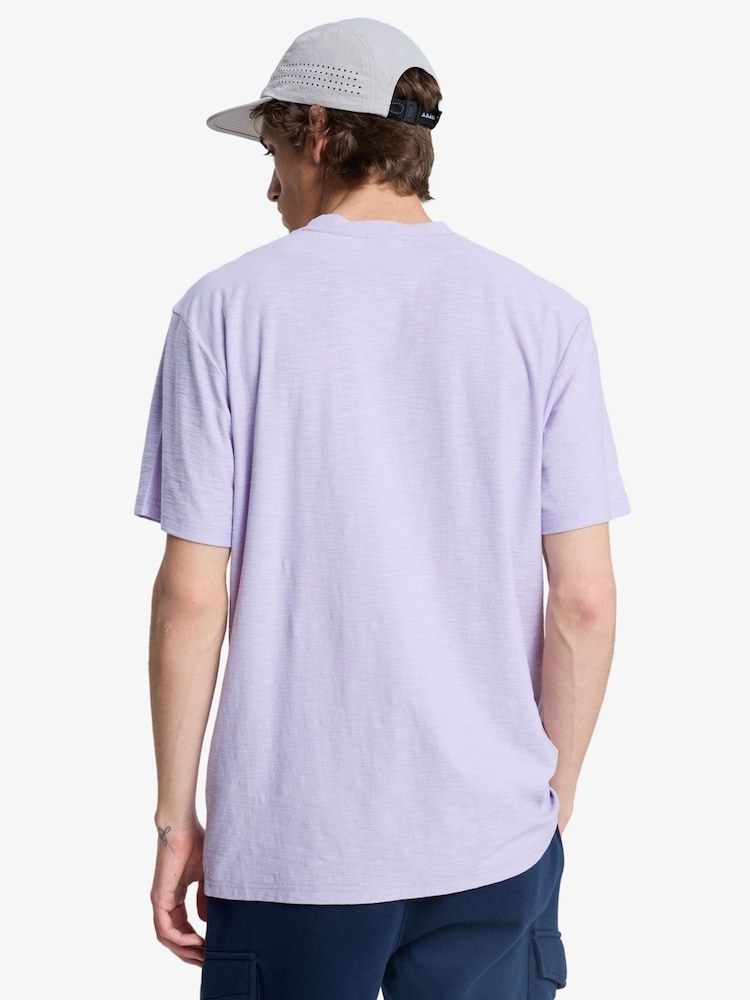 Quiksilver Slub Roundneck Tonal Logo Short Sleeve T-Shirt - صورة 2 من 6