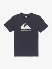 Quiksilver Navy Comp Logo Short Sleeve T-Shirt - Image 1 of 3
