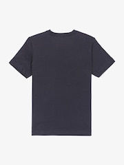 Quiksilver Navy Comp Logo Short Sleeve T-Shirt - Image 2 of 3