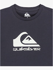 Quiksilver Navy Comp Logo Short Sleeve T-Shirt - Image 3 of 3