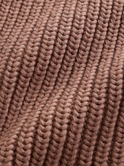 Brown Scallop Knitted Baby Cardigan (0mths-2yrs) - Image 11 of 11