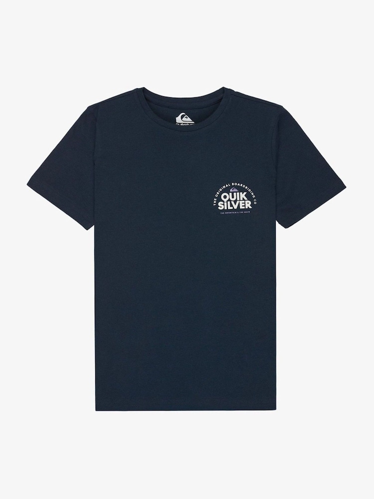 Quiksilver Fundamental Ride Backprint Graphic Short Sleeve T-Shirt - صورة 1 من 2