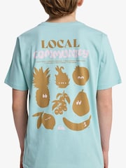 Quiksilver Fruits Tide Backprint Graphic Short Sleeve T-Shirt - صورة 5 من 8