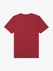 Quiksilver Red Comp Logo Short Sleeve T-Shirt - Image 2 of 2