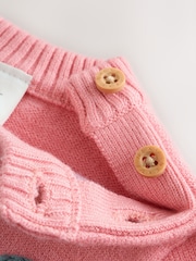 Pink Hamish Character Knitted Scene Jumper and Leggings Baby Set (0mths-2yrs) - Image 10 of 15