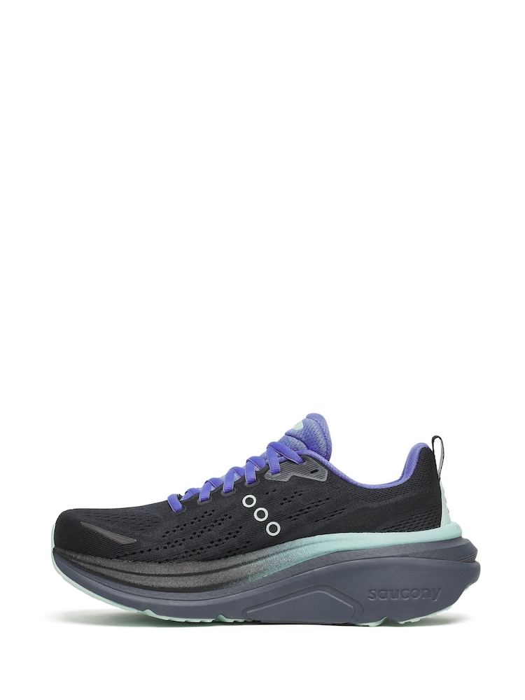 Saucony Hurricane 25 Black Trainers - Image 2 of 6