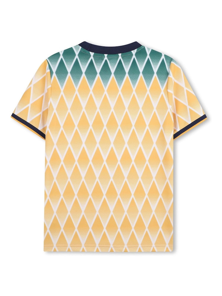 BOSS World Cup Logo Short Sleeve Crew Neck T-Shirt - Imaginea 2 din 3