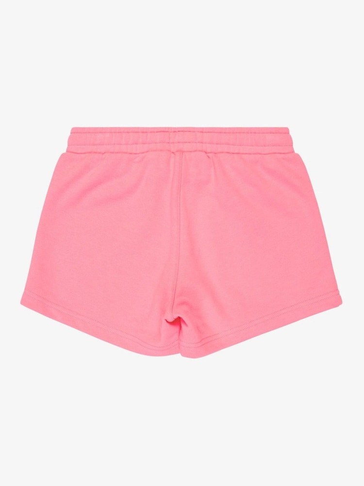 Roxy Pink Surf Feeling Terry Logo Shorts - Image 2 of 2