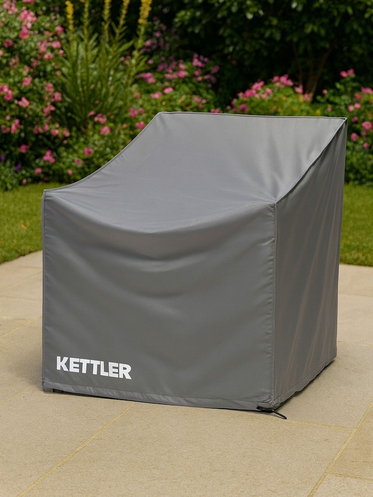 Kettler Grey Charlbury Chair Protective Garden Furniture Cover - Image 1 of 4 Kettler Grey Charlbury Chair Protective Garden Furniture Cover - Image 1 of 4