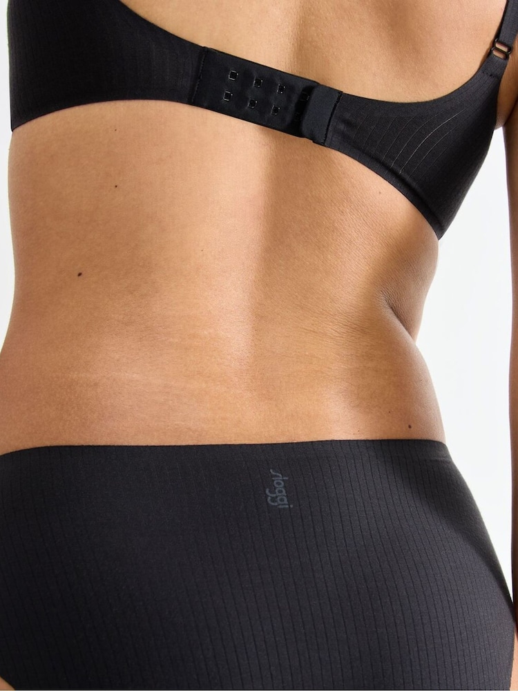 Sloggi Black Bella Gem Knicker - Image 2 of 6 Sloggi Black Bella Gem Knicker - Image 2 of 6