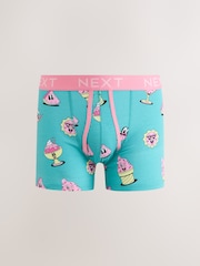 Pink Bright Yeye Weller A Front Boxers 3 Pack - Image 3 of 8
