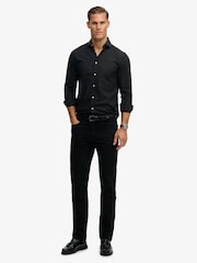 Superdry Black Classic Tailored Long Sleeve Shirt - Image 4 of 7