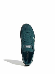 adidas Originals Green Handball Spezial Trainers - Image 5 of 9