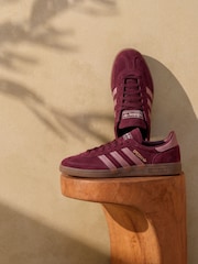 adidas Originals Maroon Red Handball Spezial Trainers - Image 1 of 9
