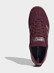 adidas Originals Maroon Red Handball Spezial Trainers - Image 5 of 9