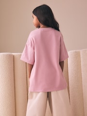 Pink Ice Cream Oversized Graphic Print T-Shirt (3-16yrs) - Image 3 of 3