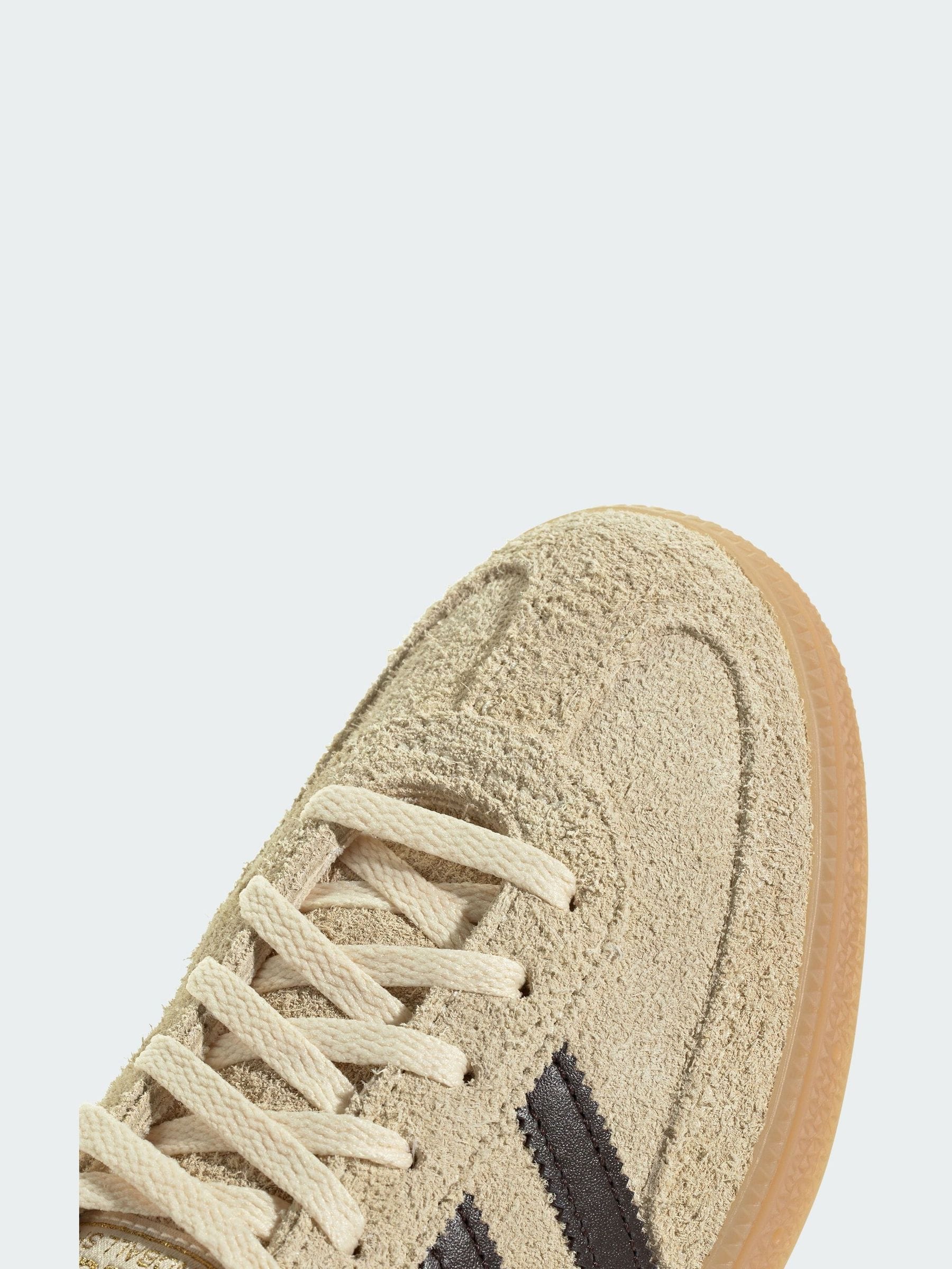 Buy adidas Originals Cream/Black Handball Spezial Trainers from