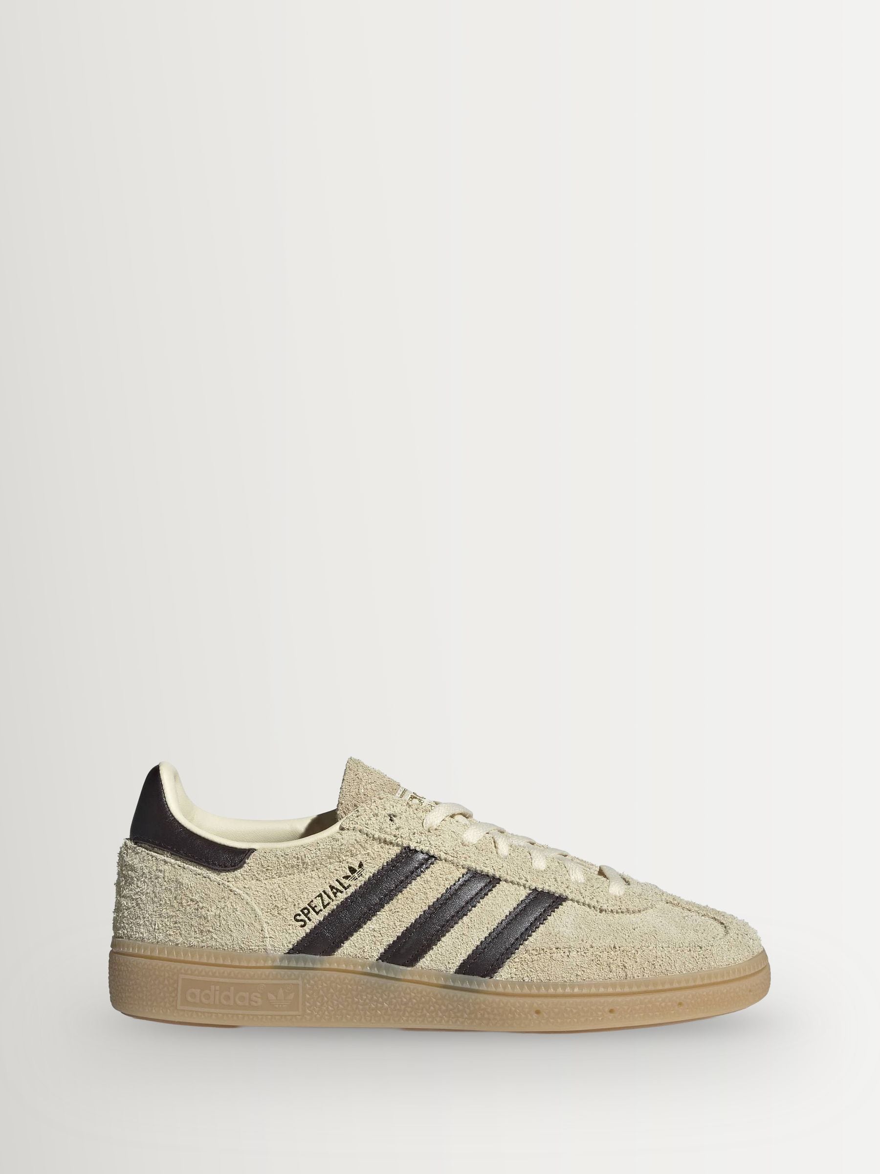 Buy adidas Originals Cream/Black Handball Spezial Trainers from