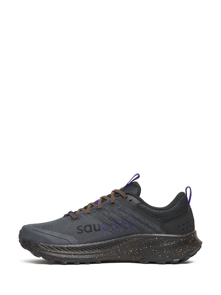 Saucony Ride TR2 Black Trainers - Image 2 of 6