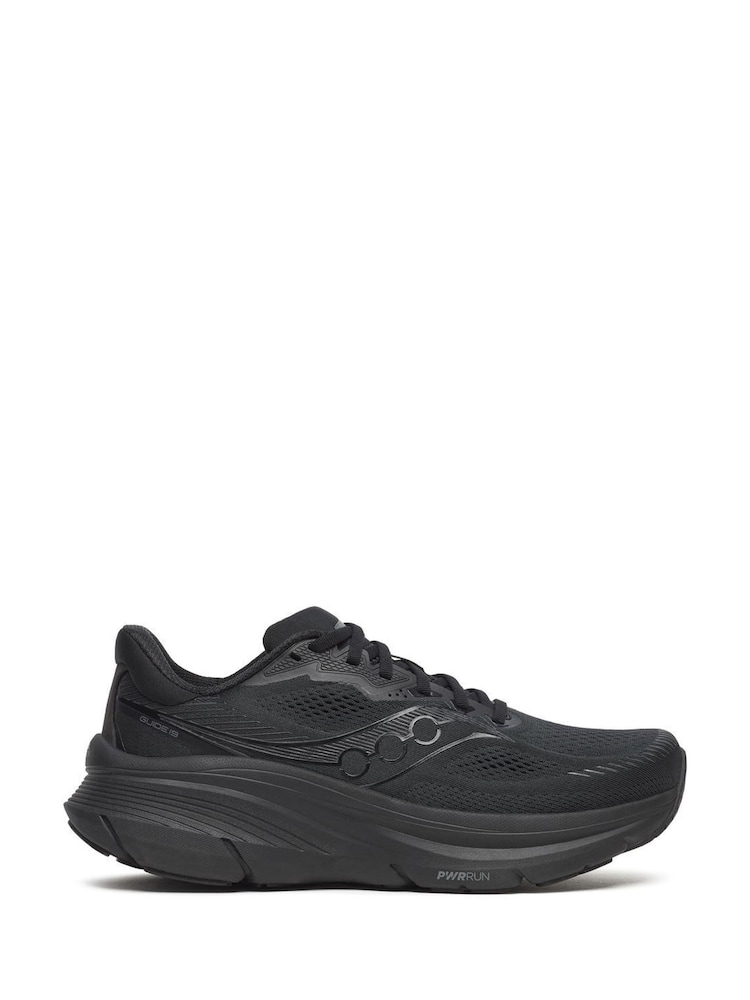 Saucony Guide 19 Black Trainers - Image 1 de 6