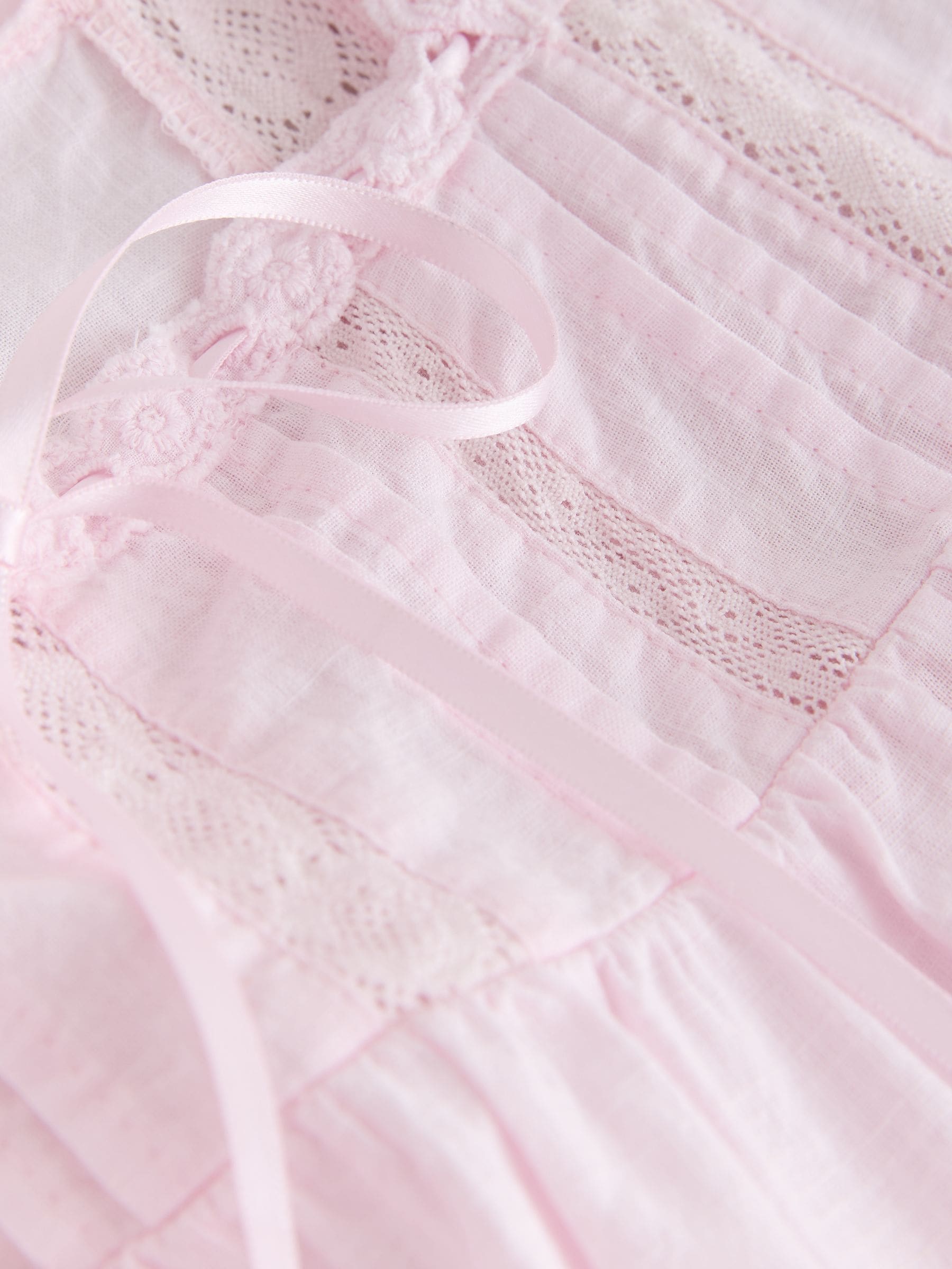Buy Light Pink Lace Ribbon Trim Cami Top from Next USA