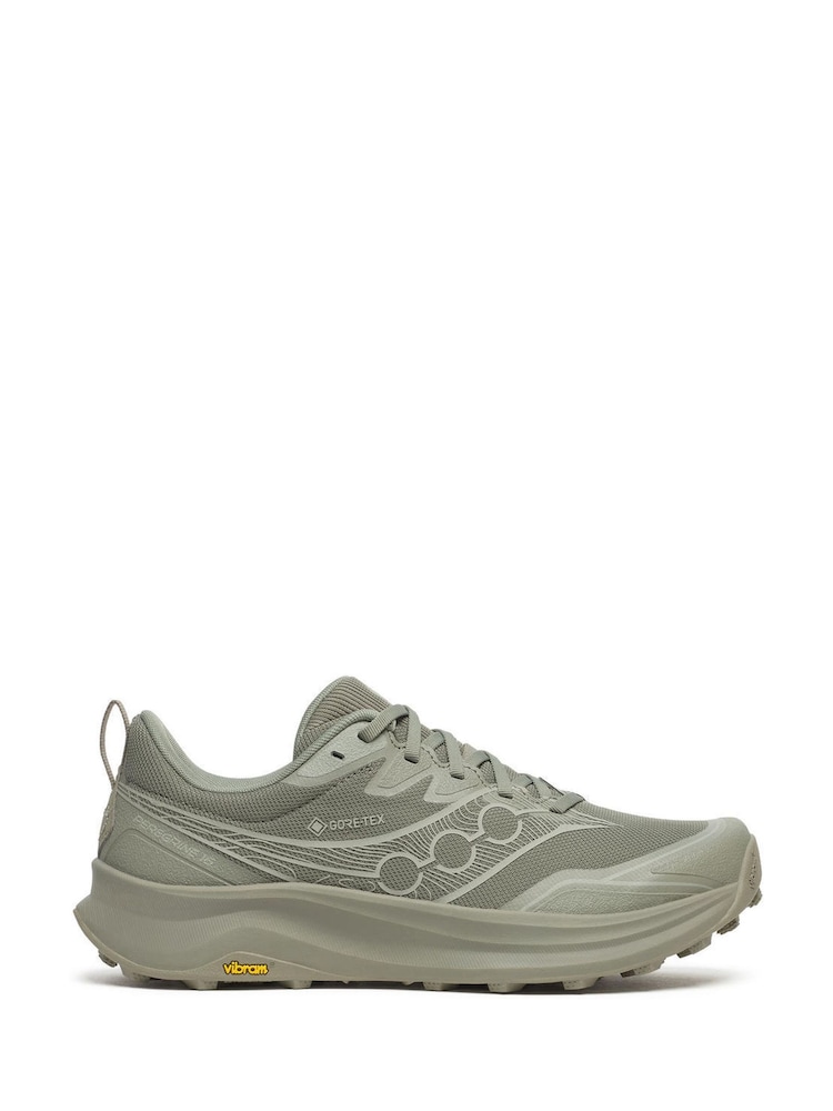 Saucony Peregrine 16 GTX Cream Trainers - Image 1 of 6