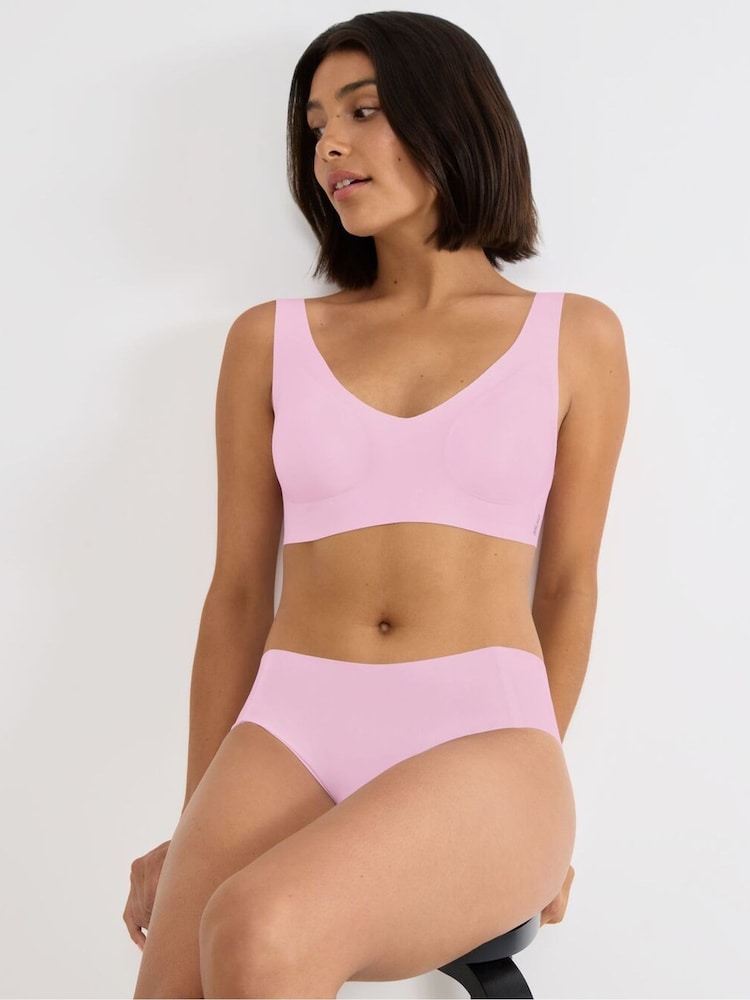 Sloggi Pink ZERO Feel 2.0 Hipster Knickers - Image 1 of 6