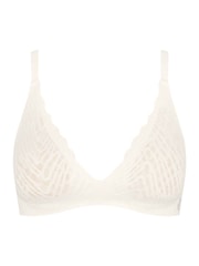 Balts - Sloggi ZERO Feel Bliss THE UP Bra - Attēls 5 no 6