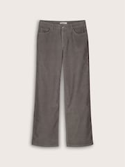 Bethany Grey Corduroy Wide Leg Trousers - Image 5 of 5