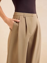 Friends Like These Neutral Tailored Balloon Trousers - Image 3 of 5