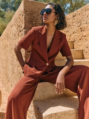 Friends Like These Short Sleeve Tailored Blazer - Bild 4 von 5