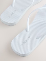 Ağ - Kvadrat Ayaqlı Flip flop - 8şəkildən 6 şəkil