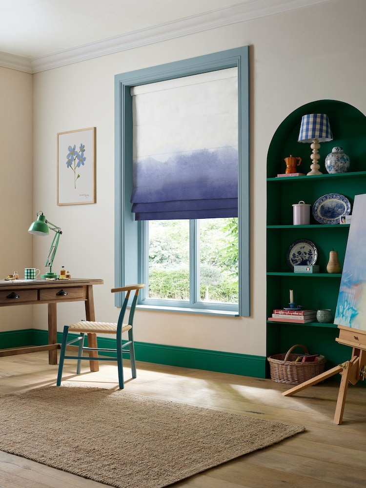 Bluebellgray Cornflower Ombre Made to Measure Blind - Image 2 of 6